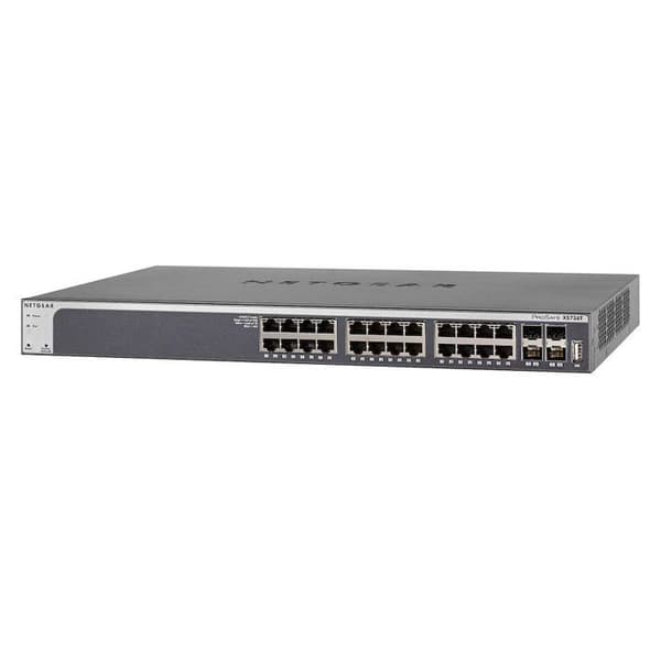 Switch - NETGEAR - XS728T - 28 portar - 10 Gigabit Ethernet - Smart Managed