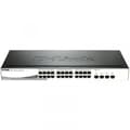 Miniatyrbild 1 av 2: DLINK DGS-1210-24/F-switch - 20 Gigabit Ethernet-portar - 4 10/100/1000Base-T-portar