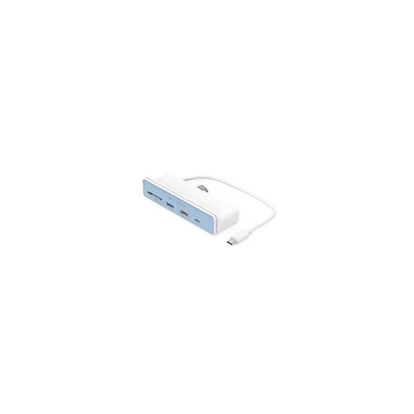 USB-C-hubb - Sanho - HyperDrive 6-i-1 - 6 portar - Diskret fästning - 7 färgplattor