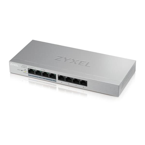 Ethernet-switch - ZYXEL - GS1200-8HP v2 - 8 portar - PoE - Hanterad