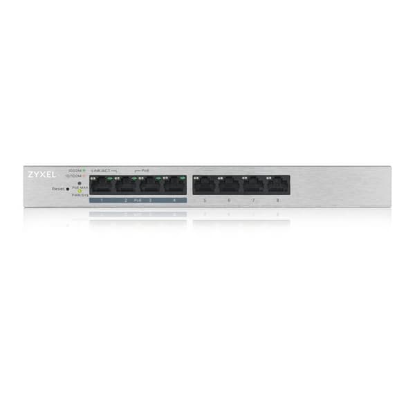 Ethernet-switch - ZYXEL - GS1200-8HP v2 - 8 portar - PoE - Hanterad
