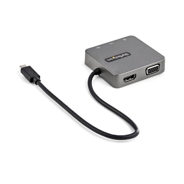 USB-hubb - Startech - DKT31CHVL - 3 portar - USB A 3.2 Gen 1 - Ethernet RJ-45