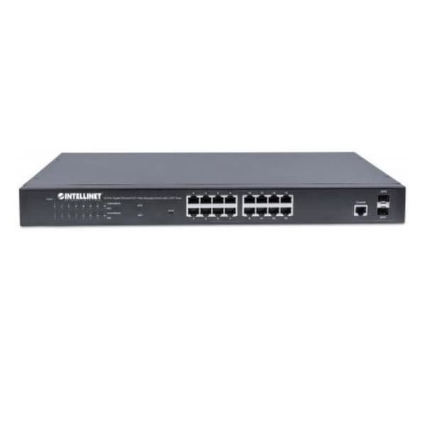 Intellinet 561341, Managed Network Switch, L2+, Gigabit Ethernet (10-100-1000), Ethernet-anslutning