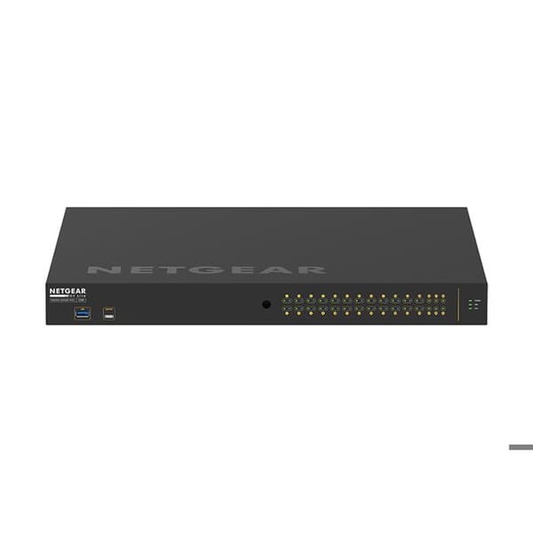 Nätverksswitch - Netgear - GSM4230PX - 30 portar - 24 PoE+ - 4 SFP+ - 480W Svart