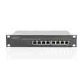 Miniatyrbild 2 av 3: 10-tums 8-portars Gigabit Ethernet PoE+ Switch - DIGITUS - L2+ Managed