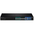 Miniatyrbild 3 av 3: Switch - Trendnet - TPE-204US - 40 Gbps - 4 portar - Garanti 2 år