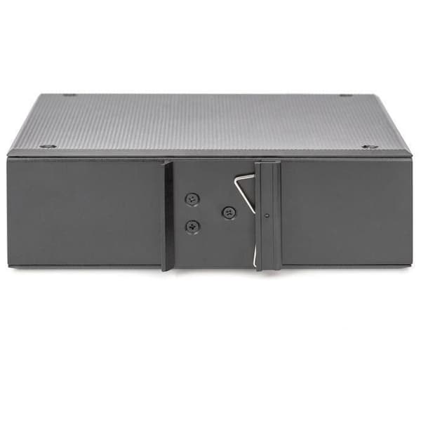 DIGITUS Industri 4-portars Gigabit PoE+ Switch W.2X SFP Uplink IEEE802.3af-at, Dinrail, utökat temperaturområde