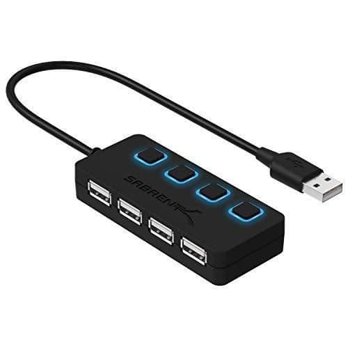 Sabrent 4-portars USB 2-hubb