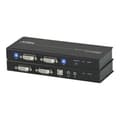 Miniatyrbild 1 av 4: Prolongator KVM - Aten - CE604 - Dual View DVI - 60m - USB/AUDIO/RS232