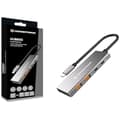 Miniatyrbild 1 av 2: CONCEPTRONIC HUBBIES15G Hub 4 portar USB 3.2 Gen 2, 10 Gbps, USB-C x 2, USB-A x 2, 100 W USB PD, aluminiumhölje