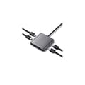 Miniatyrbild 2 av 4: USB-C-hubb - Satechi - Aluminium - 4 portar - 5 Gbps - Plug-and-Play