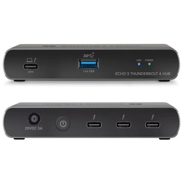Sonnet Hub - ECHO-HB5-T4 - Echo 5 Thunderbolt 4 Hub