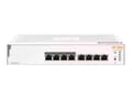 Miniatyrbild 2 av 3: Switch - HPE Aruba - Ion 1830 - 8 portar LAN - PoE 65W - Intelligens hantering