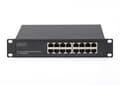 Miniatyrbild 2 av 4: Nätverksswitch - DIGITUS - DN-80115 - 16 RJ45-portar - 10/100/1000 Mbps - Auto MDI/MDIX
