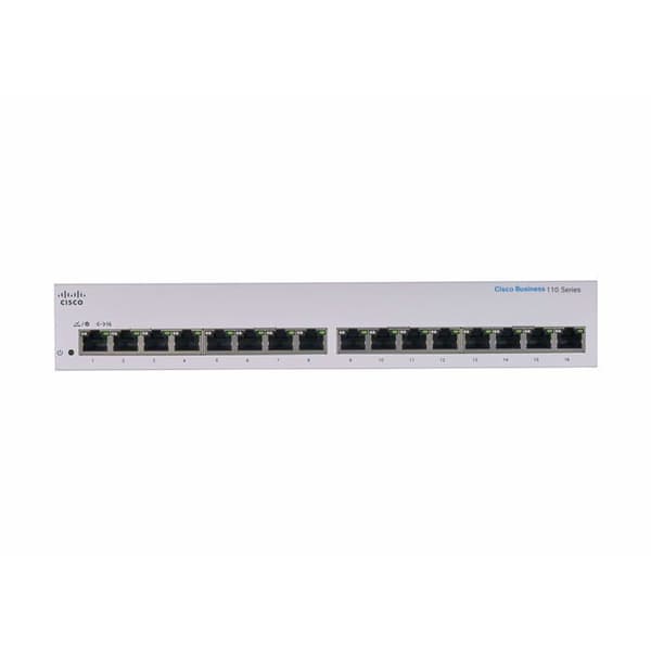 CISCO CBS110 Unmanaged 16-ports GE CBS110 Unmanaged 16-ports GE
