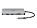 Miniatyrbild 2 av 4: USB-C Hub 6-i-1 - D-Link - DUB-M610 - HDMI - 4K Ultra HD - Laddning 100 W