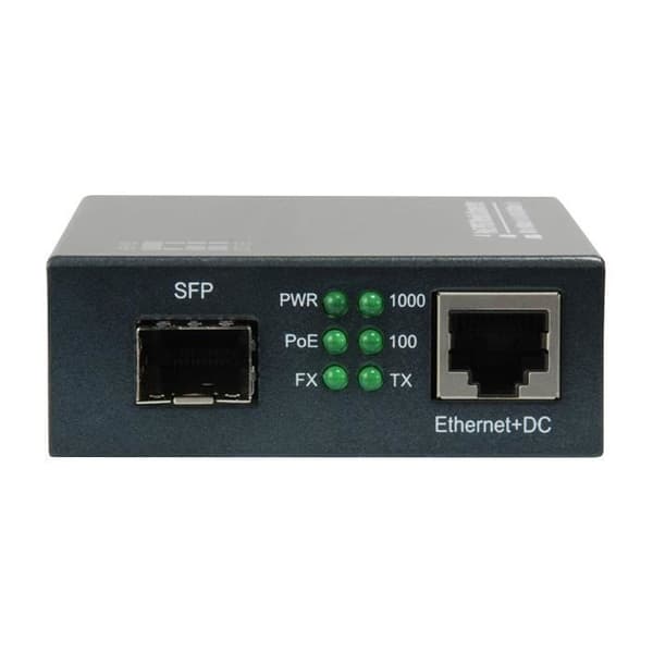 LevelOne Gigabit RJ45 till SFP PoE PSE Converter - 54070103