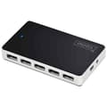 Miniatyrbild 2 av 2: USB 2.0-hubb - DIGITUS - 10 portar - Svart - Elegant design - Inkluderad kabel 1m