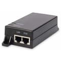 Miniatyrbild 1 av 4: DIGITUS PoE Injector IEEE802.3af Gigabit Ethernet 15,4W Max. 48V-stift 4/5 (+) och 7/8(-)