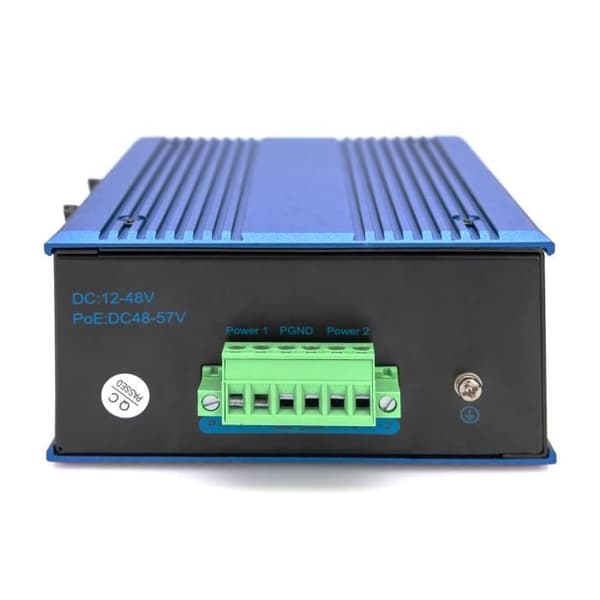 Industriell PoE-switch 8 portar 10-100BASE-TX (PoE) + 1 port - DIGITUS