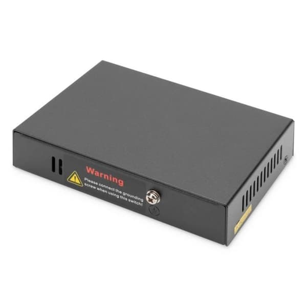 Förlängare - DIGITUS - GIGABIT POE INDOOR - 4 portar - 85W 100M förlängning - Plug and Play
