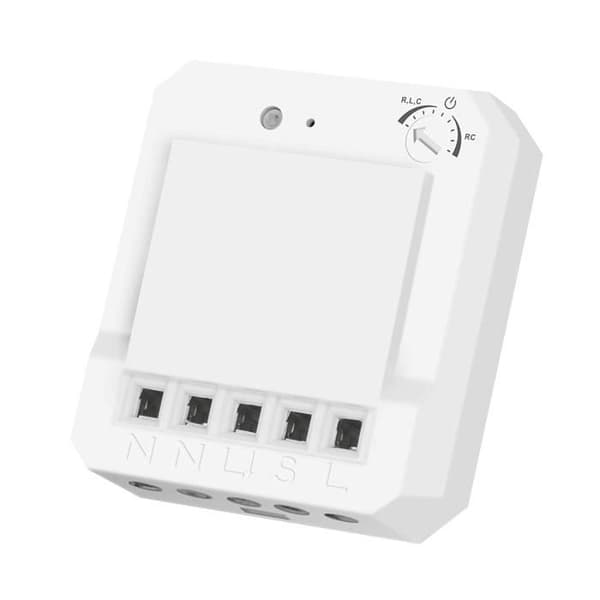 Trust Smart Home 71213 - KVM SWITCH - Acm-250-LD infälld LED-dimmer, vit, 43 x 146 x 138 mm Vit