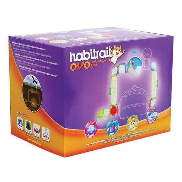 Habitrail 62691 - KVM SWITCH - Tiendanimal OVO Adventure Pack för hamstrar