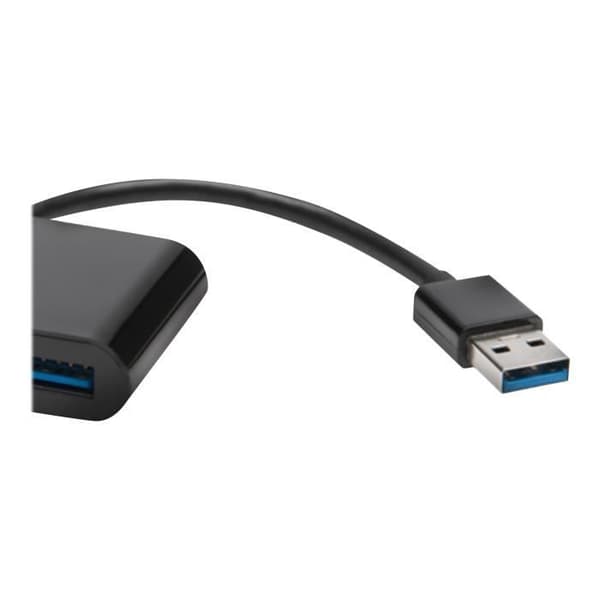 Koncentrator (hub) - KENSINGTON - UH4000 - 4 portar - USB - Extern