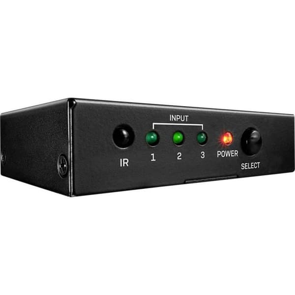 HDMI-switch - LINDY - 3 portar - 3840 x 2160 pixlar - Kompakt - Hög kvalitet