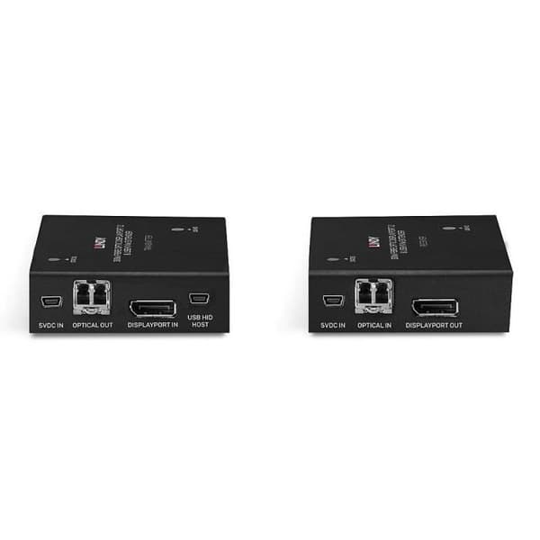 Extender KVM - icke specificerad - 300m - DisplayPort 1.2 4K - 3 USB-portar - Fiberoptik