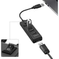 Miniatyrbild 3 av 3: Hama USB 2.0 hubb 4 portar svart