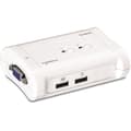 Miniatyrbild 1 av 4: TRENDnet TK-207K KVM 2 USB VGA-portar + 2 kablar