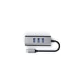 Miniatyrbild 4 av 4: USB-hub - Satechi - USB-C HUB 4 i 1 - Grå Sidereal - 3 USB-portar - Ethernet-port RJ45