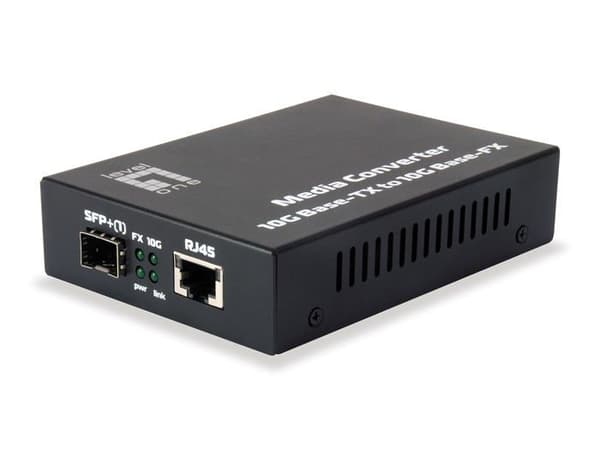 Switch - Ethernet-nav - Nivå ett injektor - GVT-0500 - LevelOne Konverter 10GBit&gt;1000SC/LX SFP+