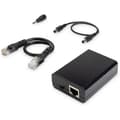 Miniatyrbild 1 av 4: DIGITUS PoE+ Splitter - IEEE802.3at - Gigabit Ethernet - Utspänning 5, 9, 12 Volt - DC 3,5 mm kontakt - Sockel -