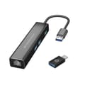 Miniatyrbild 1 av 4: CONCEPTRONIC DONN07BA HUB &amp; KONCENTRATOR USB 3.2 GEN 1 (3.1 GEN 1) TY