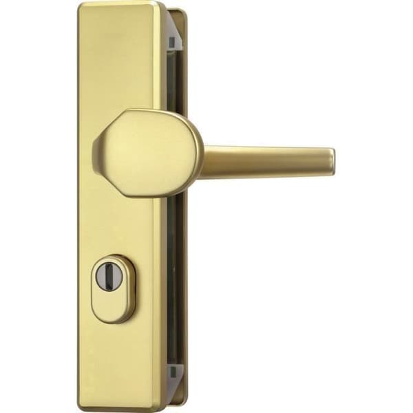 Abus 08426 - KVM SWITCH - KLZS714 F3 08421 Dörrskyddsbeslag Med pipskydd och handtag