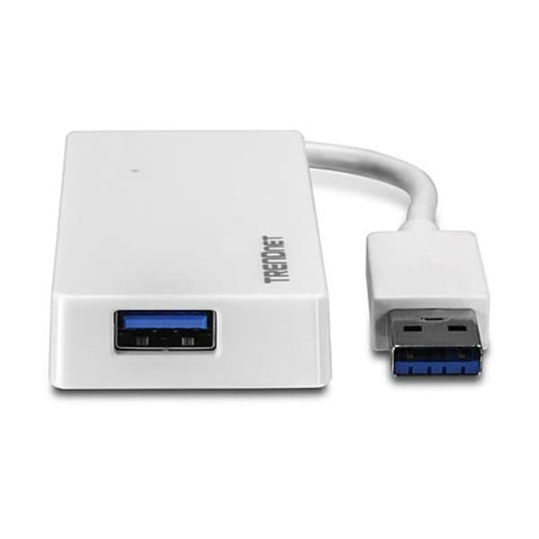 4-portars USB 3.0 Hub - TRENDNET TU3-H4E - USB-driven