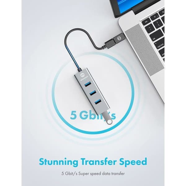 Graugear USB 3.0 Hub 4 portar Typ-A