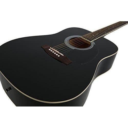NAVARRA NV31 - KVM SWITCH - Folkgitarr Svart