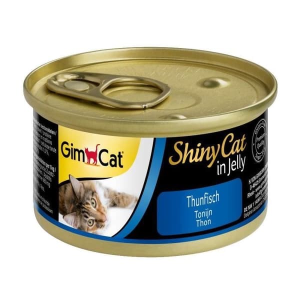 GimCat 414379 - KVM SWITCH - Shin ycat i Jelly Tona, 48 lådor (48 x 70 g)
