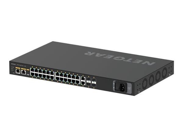 Switch - NIVÅ ETT - Självständig - 24 portar Gigabit - PoE - Avancerad hantering