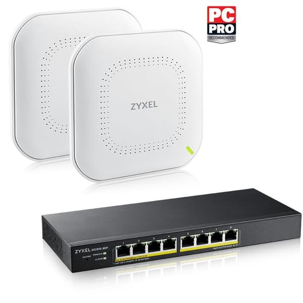 Administrerad switch - Zyxel - GS1915-8EP - 8 portar - PoE - Gigabit Ethernet
