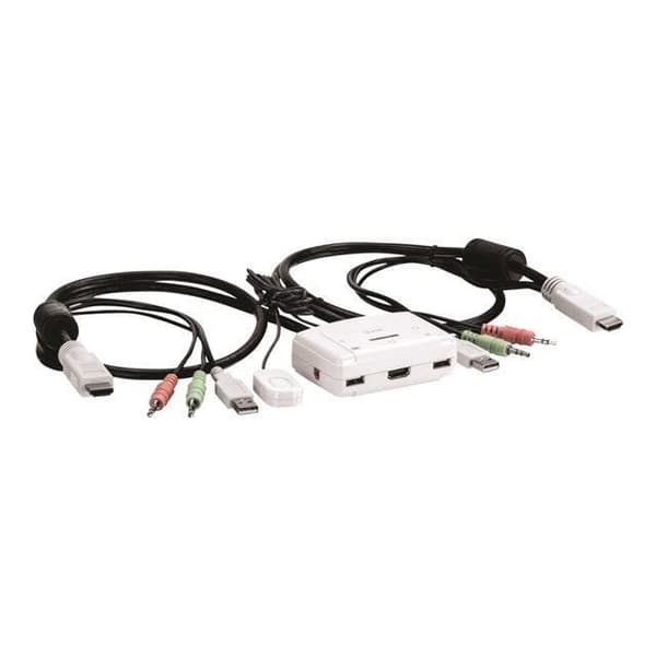 TRENDnet TK-215i - KVM-kablar 2 USB-portar - HDMI +