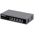 Miniatyrbild 3 av 3: INTELLINET nätverksswitch - 5 Gigabit PoE-drivna portar - RJ45 10/100/1000 MBit/s IEEE 802.3af/at