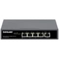 Miniatyrbild 2 av 3: INTELLINET nätverksswitch - 5 Gigabit PoE-drivna portar - RJ45 10/100/1000 MBit/s IEEE 802.3af/at