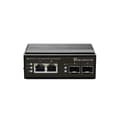 Miniatyrbild 3 av 3: LEVELONE IGP-0431 Gigabit Ethernet Network Switch med 2 RJ-45-portar och 2 SFP-moduler installerade