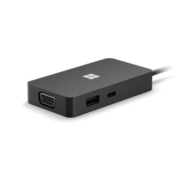 Microsoft 5 i 1 USB C Hub Svart