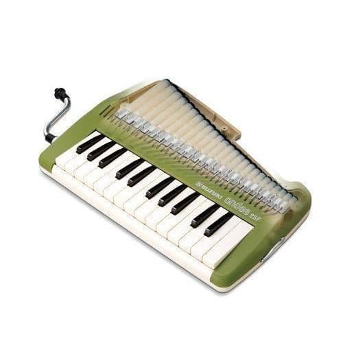 Melodica - Suzuki - Andes 25 F - 25 tangenter - Panflöjtsljud - Grön färg