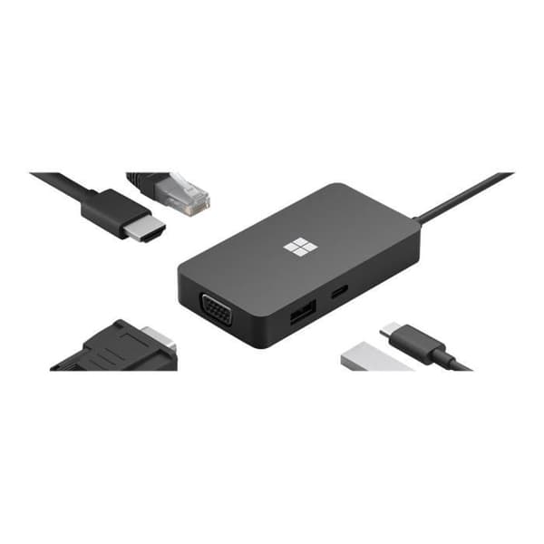 MICROSOFT USB-C Travel Hub - USB-C Multiport Adapter - 5-i-1